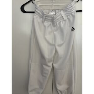 Adidas - Boys Size Small Baseball Aero Ready Pants White
